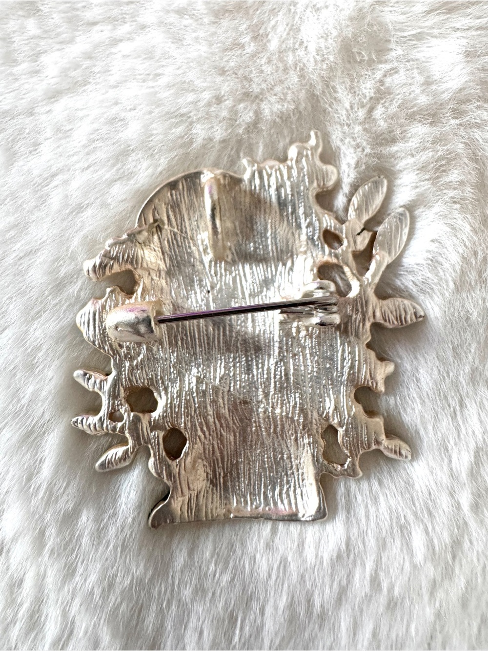 Women's Fashion Silver Tone Hardware Brooch - NIP - Picture 2 of 5
